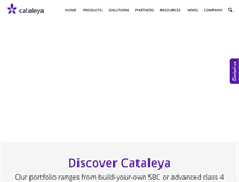 Tablet Screenshot of cataleya.com